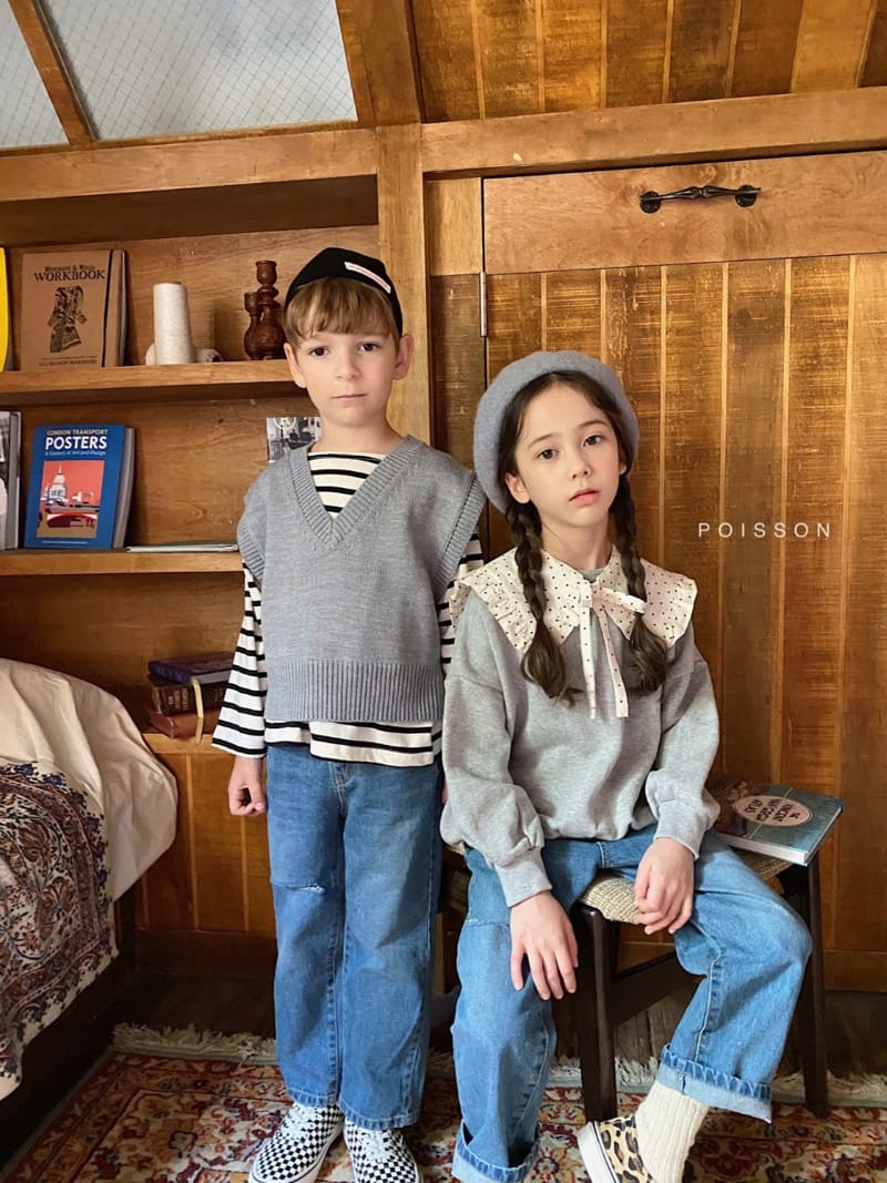 POISSON - Korean Children Fashion - #Kfashion4kids - Loose Cutting Denim Pants - 11