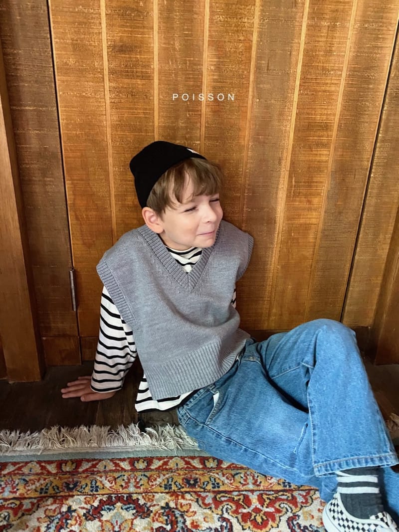 POISSON - Korean Children Fashion - #Kfashion4kids - Loose Cutting Denim Pants - 8