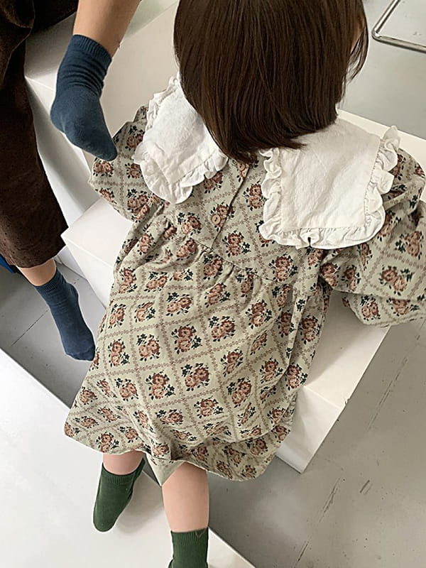 POPOCHICHI - Korean Children Fashion - #Kfashion4kids - Paper Doll One-piece
