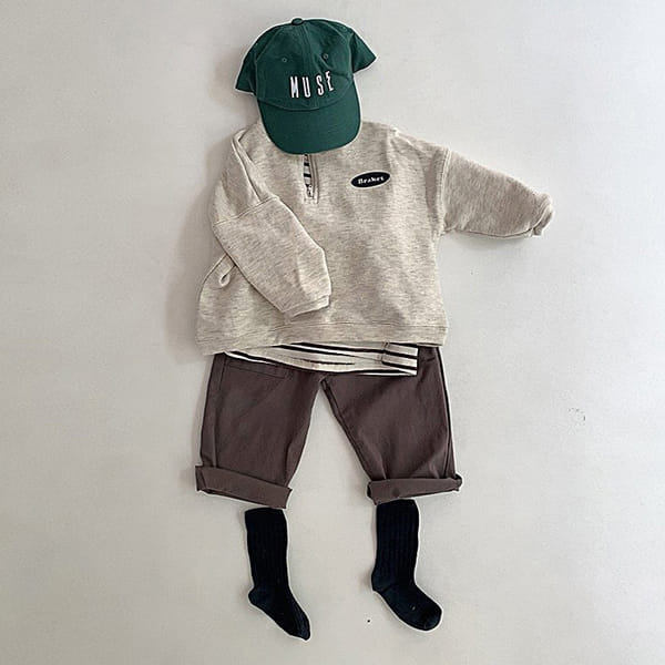 POPOCHICHI - Korean Children Fashion - #Kfashion4kids - Peach Span Slacks - 4