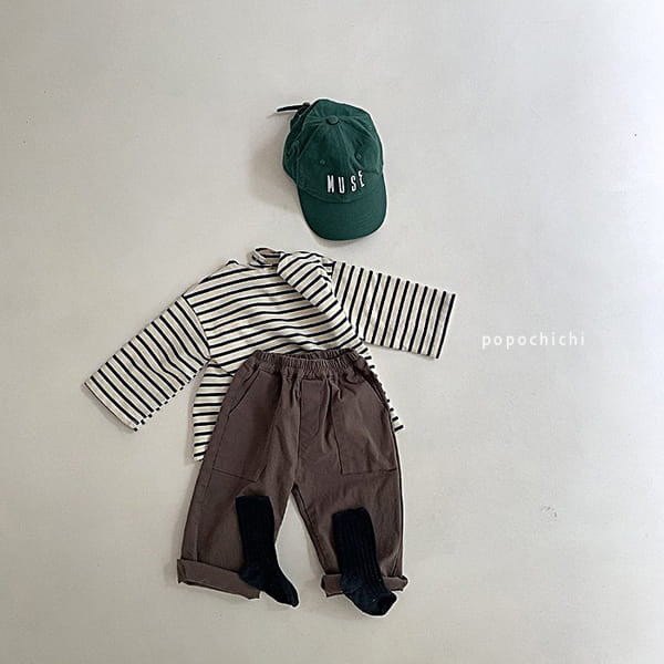 POPOCHICHI - Korean Children Fashion - #Kfashion4kids - Peach Span Slacks - 5