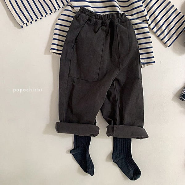 POPOCHICHI - Korean Children Fashion - #Kfashion4kids - Peach Span Slacks - 6