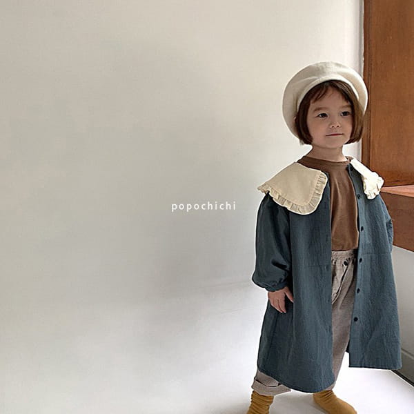 POPOCHICHI - Korean Children Fashion - #Kfashion4kids - Sketchbook Collar Trench Coat - 10