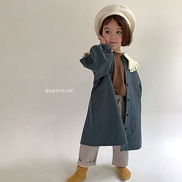 POPOCHICHI - Korean Children Fashion - #Kfashion4kids - Sketchbook Collar Trench Coat - 11