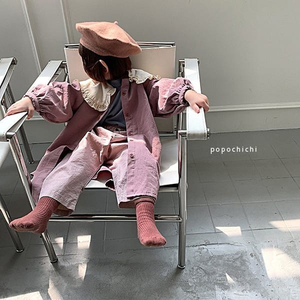 POPOCHICHI - Korean Children Fashion - #Kfashion4kids - Sketchbook Collar Trench Coat - 5
