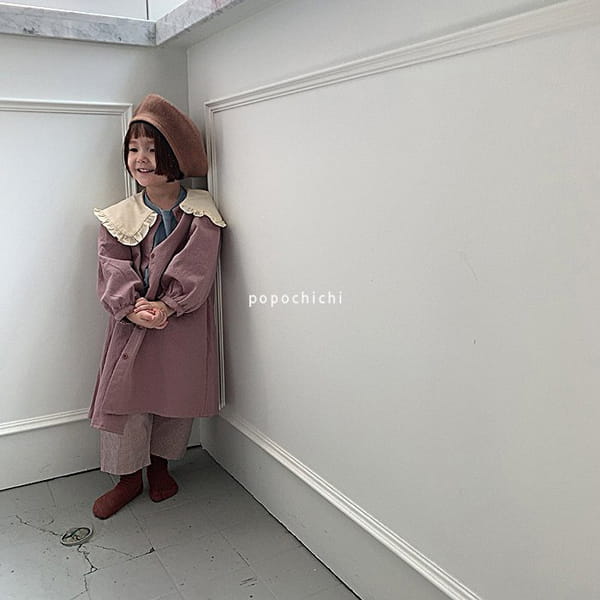 POPOCHICHI - Korean Children Fashion - #Kfashion4kids - Sketchbook Collar Trench Coat - 6