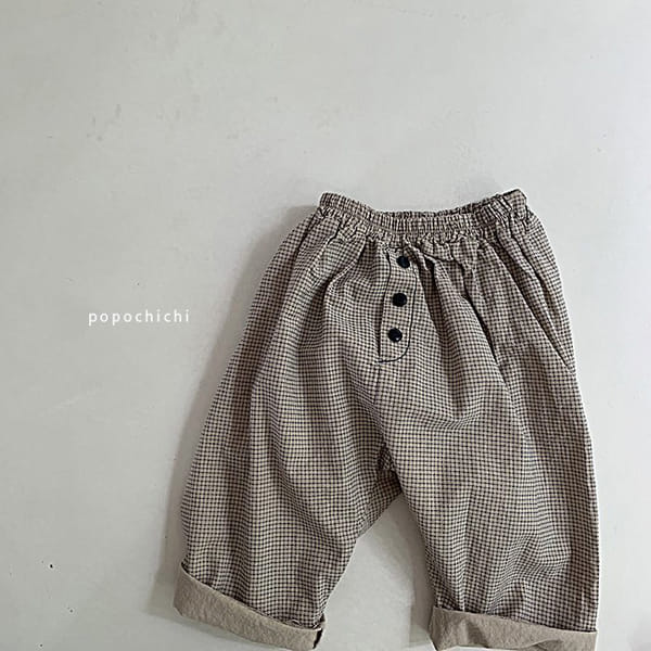 POPOCHICHI - Korean Children Fashion - #Kfashion4kids - Graph Paper Slacks - 11