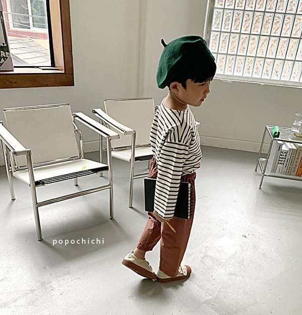 POPOCHICHI - Korean Children Fashion - #Kfashion4kids - Joy Boatneck Tee - 2