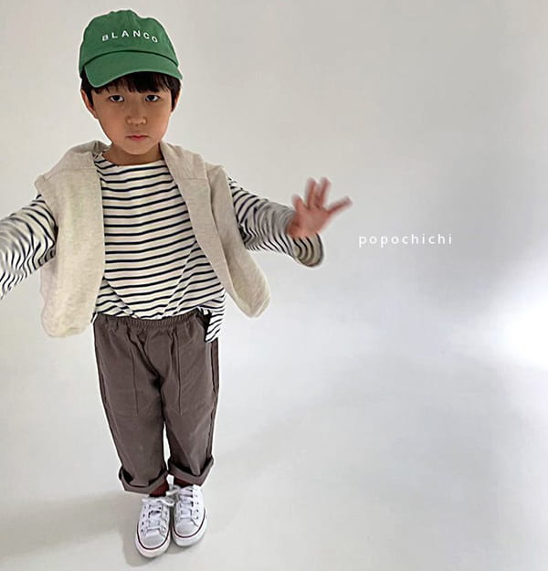 POPOCHICHI - Korean Children Fashion - #Kfashion4kids - Joy Boatneck Tee - 3