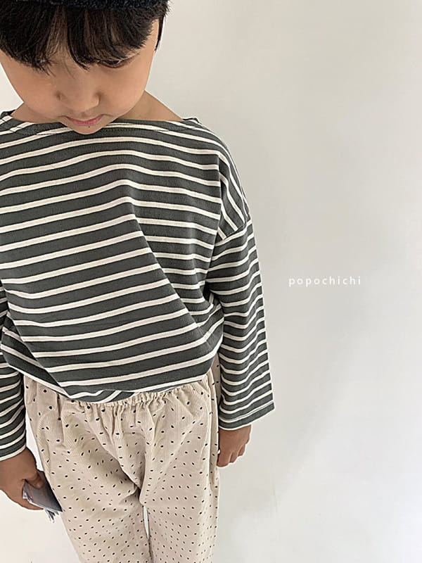 POPOCHICHI - Korean Children Fashion - #Kfashion4kids - Joy Boatneck Tee - 6