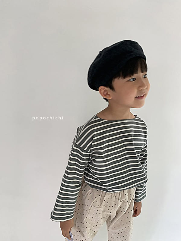 POPOCHICHI - Korean Children Fashion - #Kfashion4kids - Joy Boatneck Tee - 7