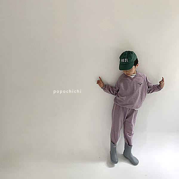 POPOCHICHI - Korean Children Fashion - #Kfashion4kids - Weight Top Bottom Set - 6