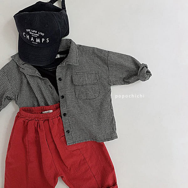 POPOCHICHI - Korean Children Fashion - #Kfashion4kids - Tetris Shirt - 5