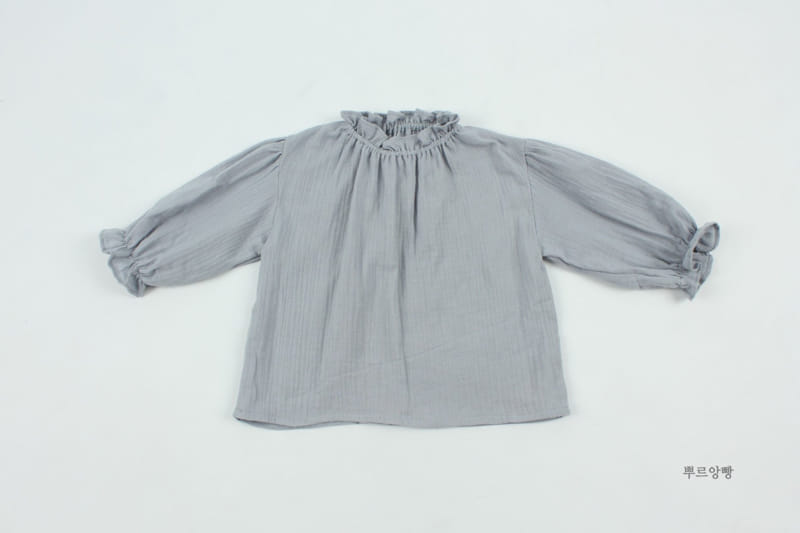 POURENFANT - Korean Children Fashion - #Kfashion4kids - Purin Muslin Blouse - 2