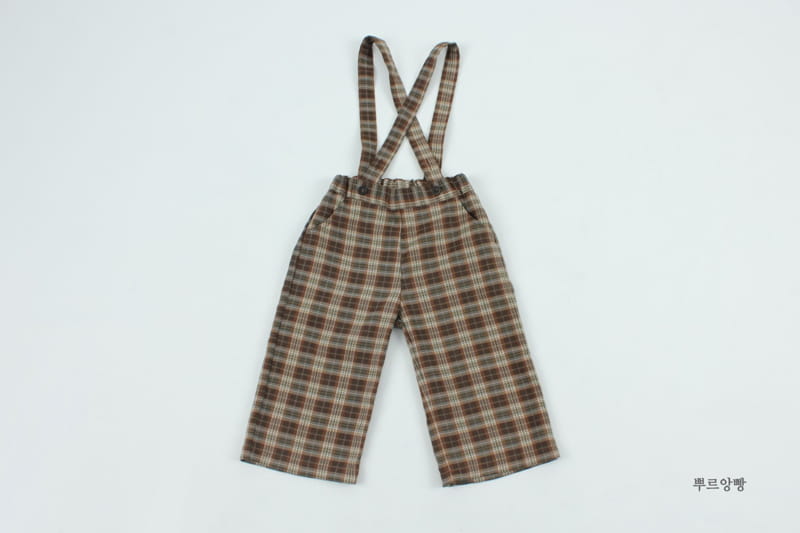 POURENFANT - Korean Children Fashion - #Kfashion4kids - Emilio Suspender Pants