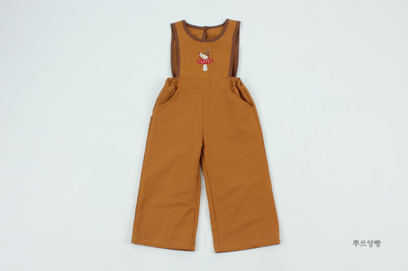 POURENFANT - Korean Children Fashion - #Kfashion4kids - Mushroom Jumpsuit - 2