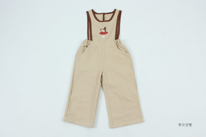 POURENFANT - Korean Children Fashion - #Kfashion4kids - Mushroom Jumpsuit - 3
