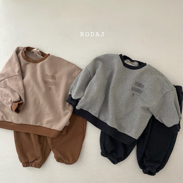 RODA J - Korean Children Fashion - #Kfashion4kids - Dan Top Bottom Set - 12