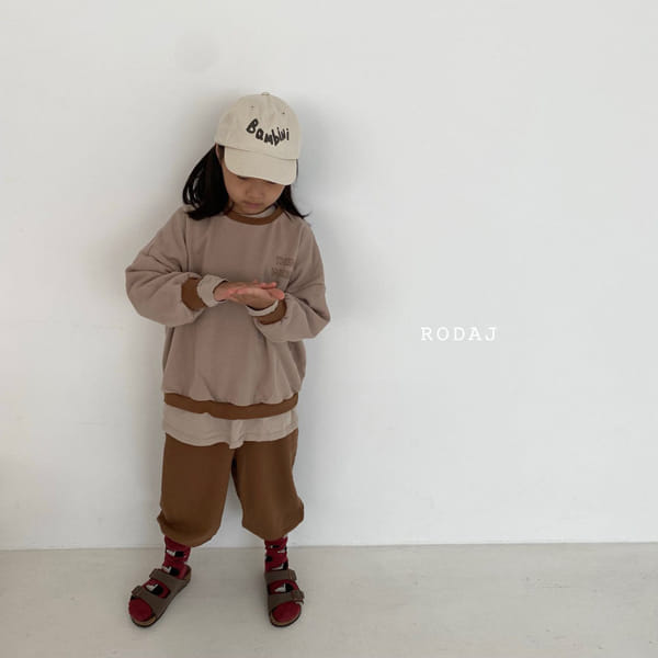 RODA J - Korean Children Fashion - #Kfashion4kids - Dan Top Bottom Set - 8