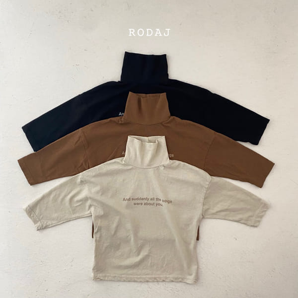 RODA J - Korean Children Fashion - #Kfashion4kids - All The Turtleneck Tee - 2
