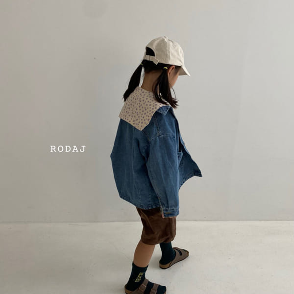 RODA J - Korean Children Fashion - #Kfashion4kids - Feed Denim Jacket - 10