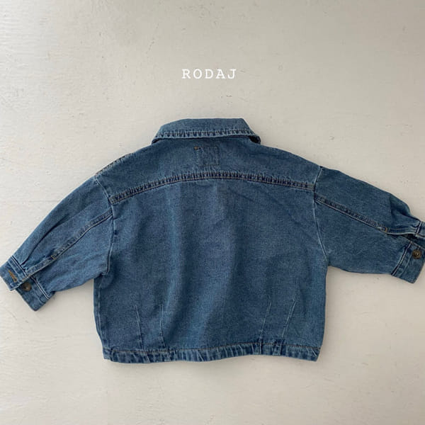 RODA J - Korean Children Fashion - #Kfashion4kids - Feed Denim Jacket - 12
