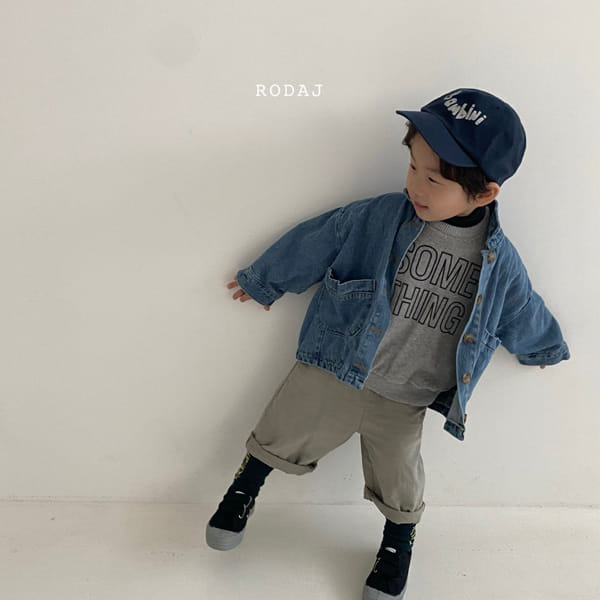 RODA J - Korean Children Fashion - #Kfashion4kids - Feed Denim Jacket - 4