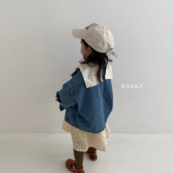RODA J - Korean Children Fashion - #Kfashion4kids - Feed Denim Jacket - 7
