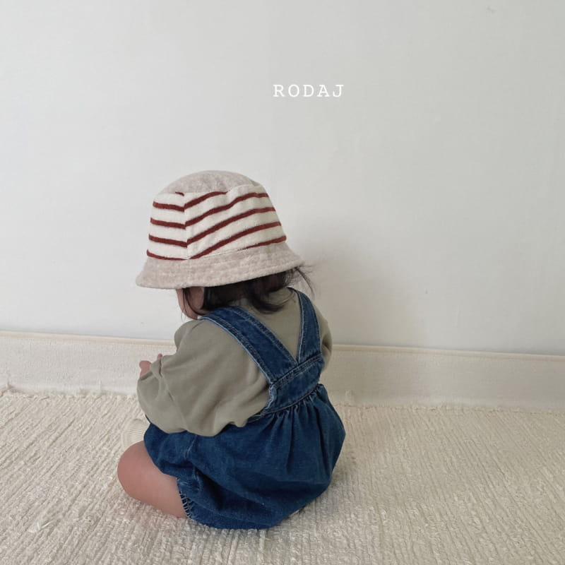 RODA J - Korean Children Fashion - #Kfashion4kids - Wish Denim Romper - 4