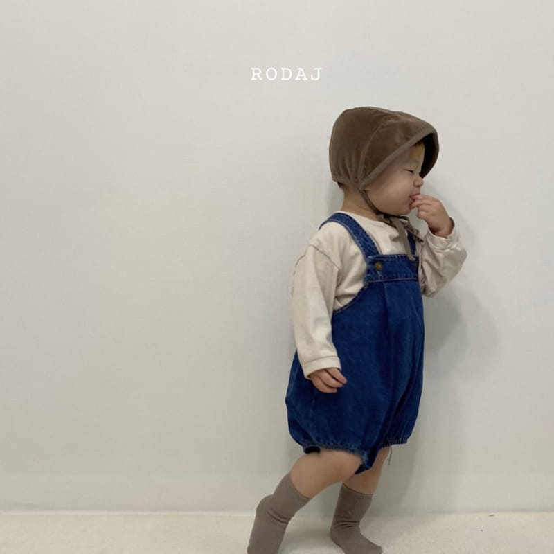 RODA J - Korean Children Fashion - #Kfashion4kids - Wish Denim Romper - 8