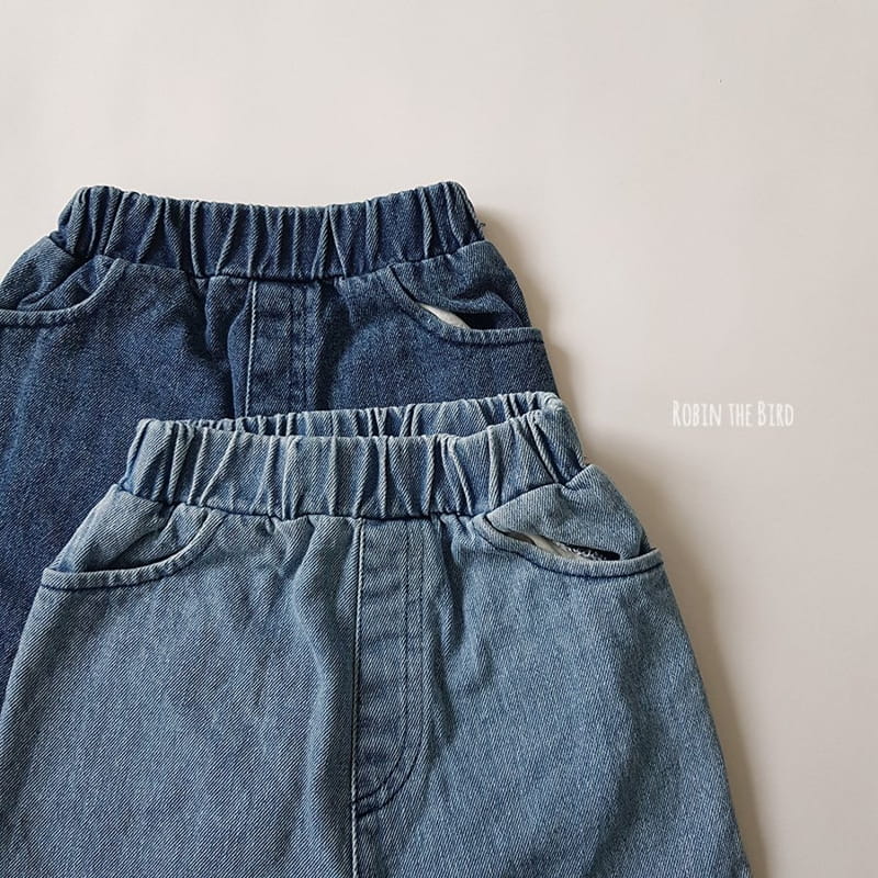 SAEROBIN - Korean Children Fashion - #Kfashion4kids - Kids Baggy Jeans - 6