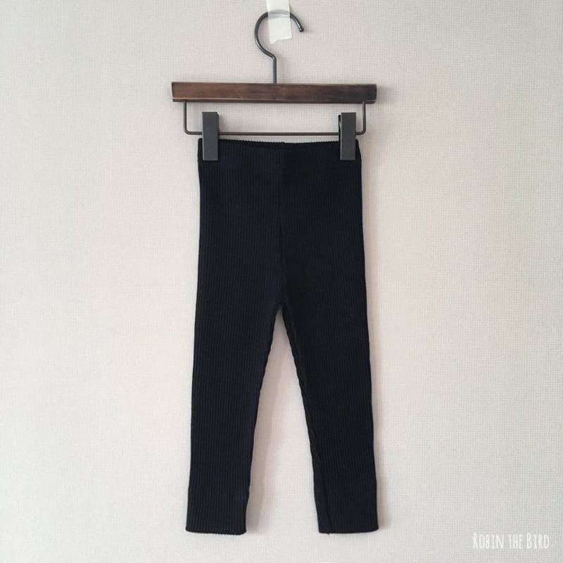 SAEROBIN - Korean Children Fashion - #Kfashion4kids - Rib Leggings - 9