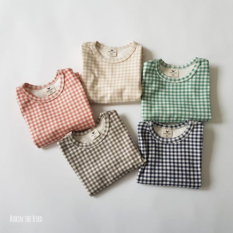 SAEROBIN - Korean Children Fashion - #Kfashion4kids - Check Easywear - 10