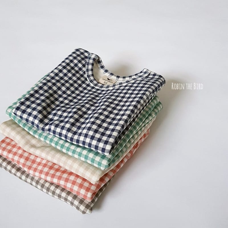 SAEROBIN - Korean Children Fashion - #Kfashion4kids - Check Easywear - 11