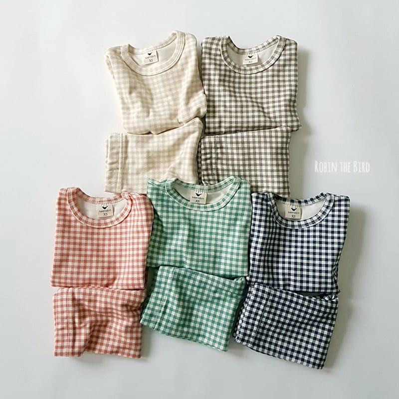 SAEROBIN - Korean Children Fashion - #Kfashion4kids - Check Easywear - 9
