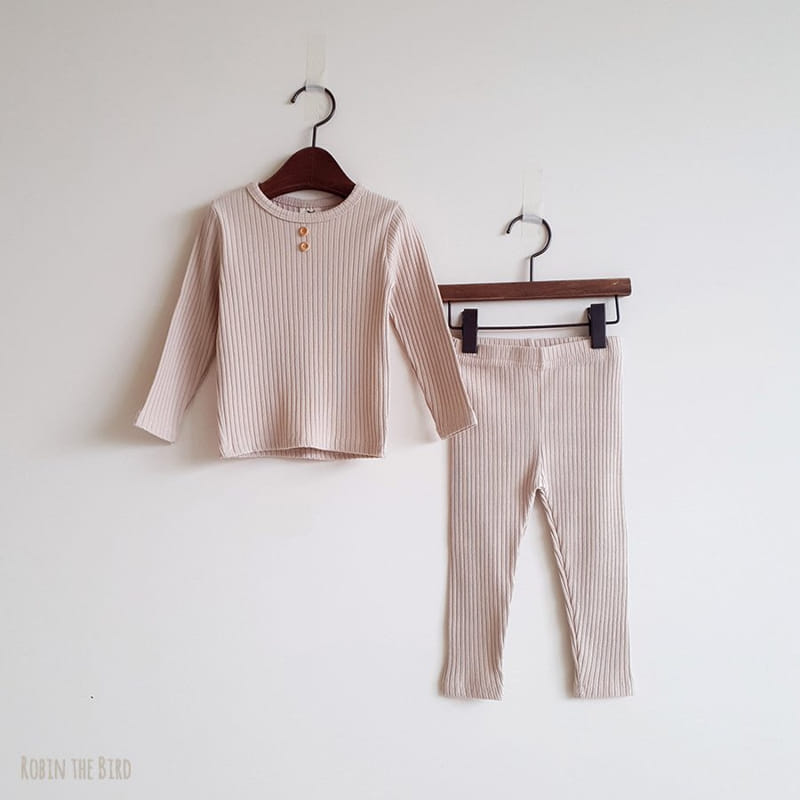 SAEROBIN - Korean Children Fashion - #Kfashion4kids - Two Button Rib Easywear