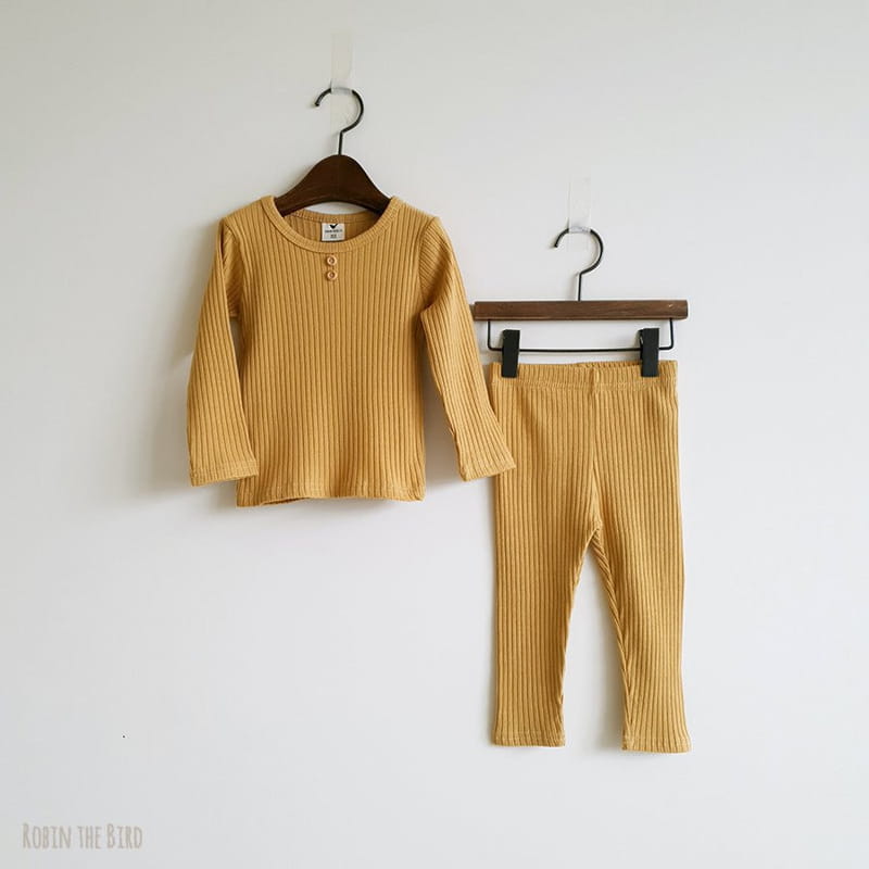 SAEROBIN - Korean Children Fashion - #Kfashion4kids - Two Button Rib Easywear - 3