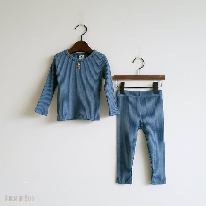 SAEROBIN - Korean Children Fashion - #Kfashion4kids - Two Button Rib Easywear - 4