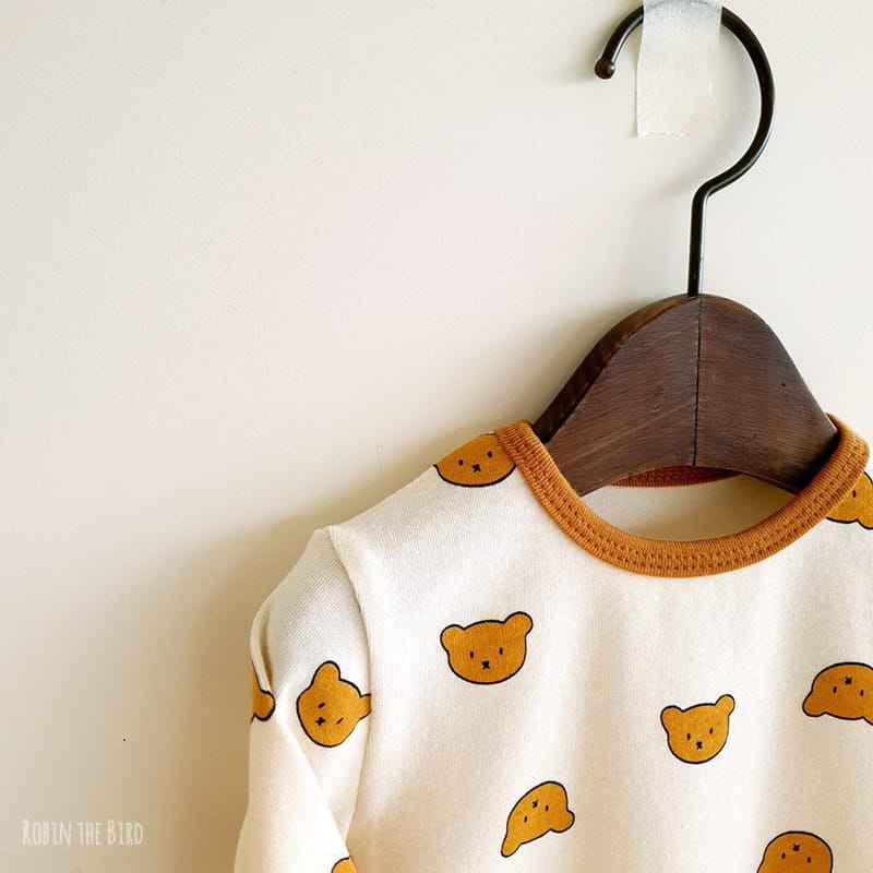 SAEROBIN - Korean Children Fashion - #Kfashion4kids - Bear Bodysuit with Leggings - 10