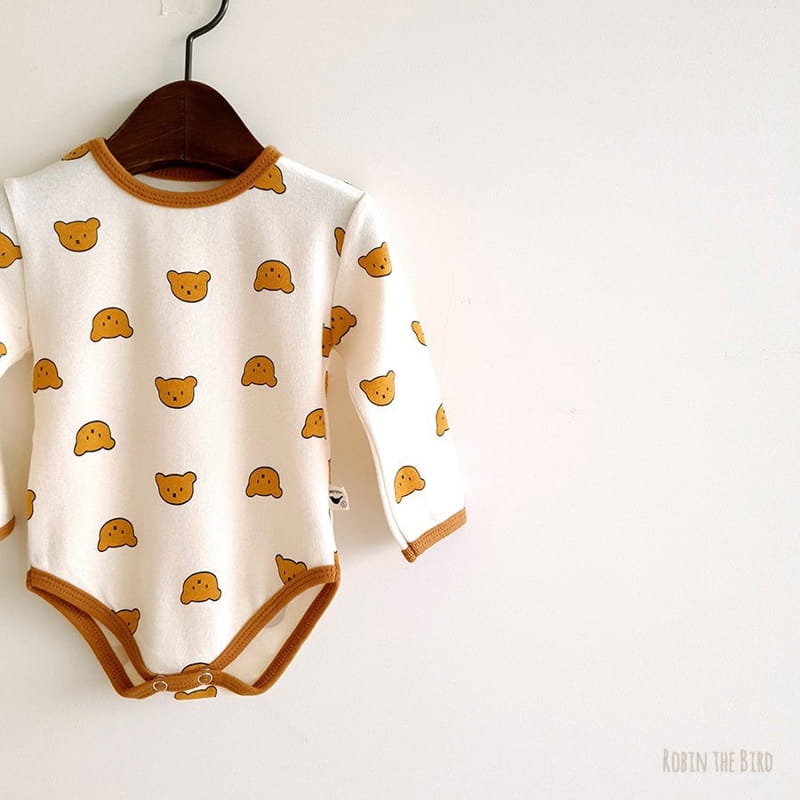 SAEROBIN - Korean Children Fashion - #Kfashion4kids - Bear Bodysuit with Leggings - 9