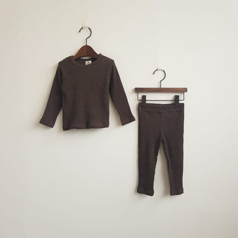 SAEROBIN - Korean Children Fashion - #Kfashion4kids - Rib Easywear - 8