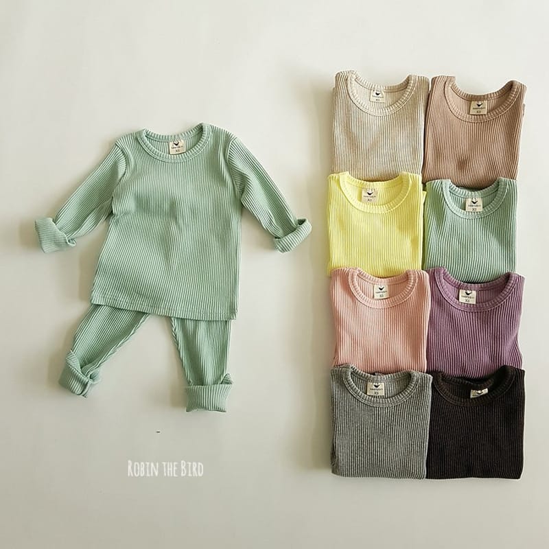 SAEROBIN - Korean Children Fashion - #Kfashion4kids - Rib Easywear - 9