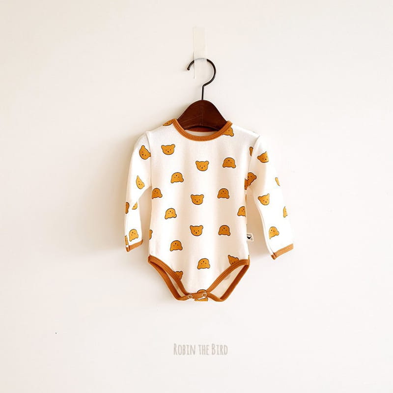 SAEROBIN - Korean Children Fashion - #Kfashion4kids - Bear Bodysuit