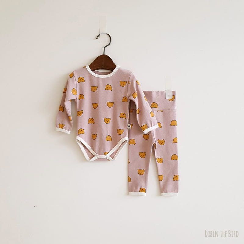 SAEROBIN - Korean Children Fashion - #Kfashion4kids - Bear Bodysuit - 8