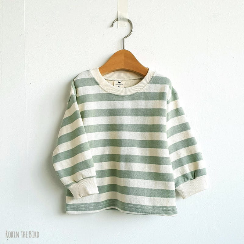 SAEROBIN - Korean Children Fashion - #Kfashion4kids - Stripes Sweatshirt