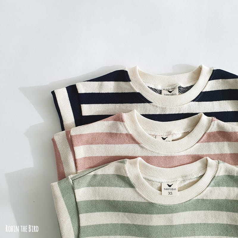 SAEROBIN - Korean Children Fashion - #Kfashion4kids - Stripes Sweatshirt - 12