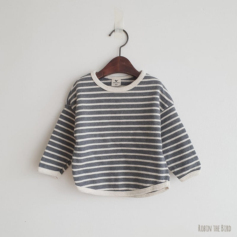 SAEROBIN - Korean Children Fashion - #Kfashion4kids - Stripes Thick Tee - 3