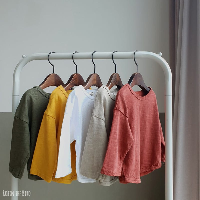SAEROBIN - Korean Children Fashion - #Kfashion4kids - Washing Slab Tee - 12