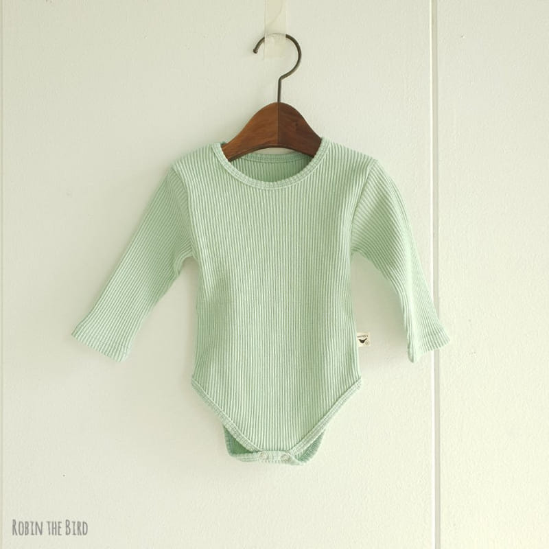 SAEROBIN - Korean Children Fashion - #Kfashion4kids - Rib Bodysuit with Leggings - 2
