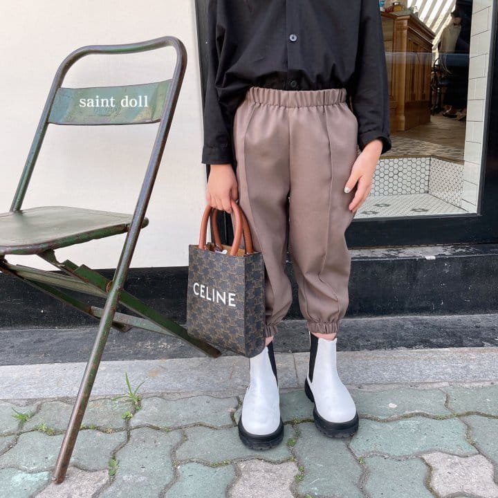 SAINT DOLL - Korean Children Fashion - #Kfashion4kids - Marni Jogger Pants - 4
